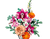 Joli bouquet de fleurs rose - Lego 10342