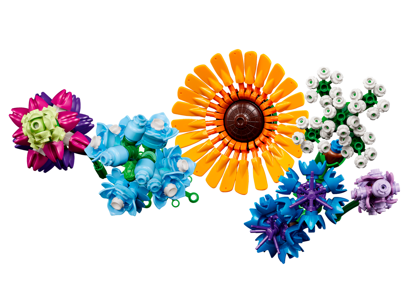 Lego - Le bouquet de fleurs sauvages - Ombelle Fleuriste
